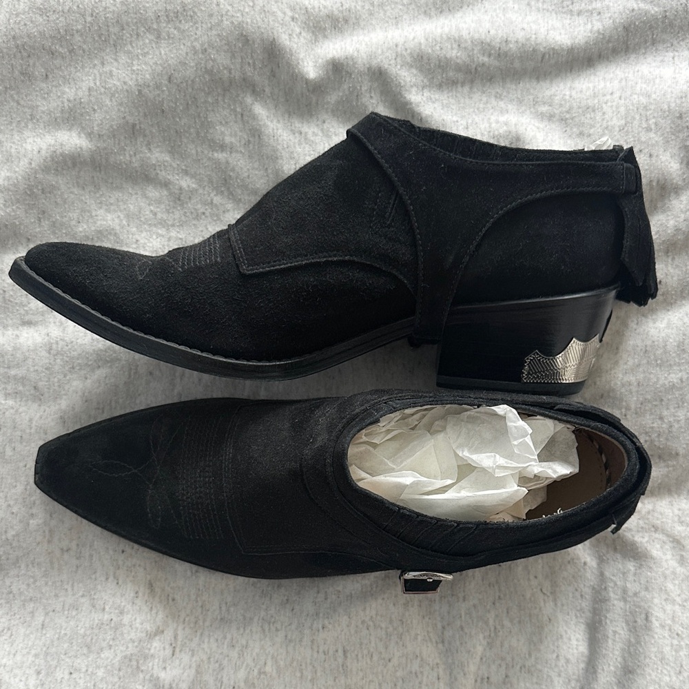 TOGA Pulla Black Western Boots